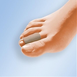 Коррегирующее геле-тканевое кольцо для пальца стопы. Длина 15 см. Orliman GL-106-S