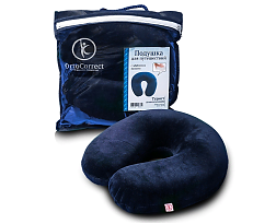 Подушка для путешествий OrtoCorrect "Travel Classic" (Турист)купить в интернет-магазине ортопедических изделий Ортовен Подушка для путешествий OrtoCorrect "Travel Classic" (Турист)