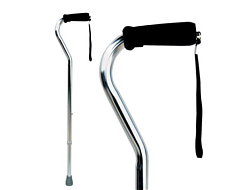 Трость 10100S с мягкой резиновой ручкой с ремешком