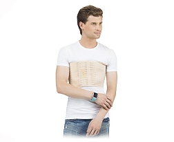 Бандаж для мужчин ортопедический на грудную клетку БГК-413