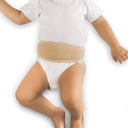 Бандаж детский при пупочных грыжах со съемным пелотом Orliman O-104 OP