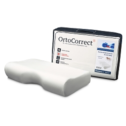 Ортопедическая подушка OrtoCorrect "Premium I"купить в интернет-магазине ортопедических изделий Ортовен Ортопедическая подушка OrtoCorrect "Premium I"