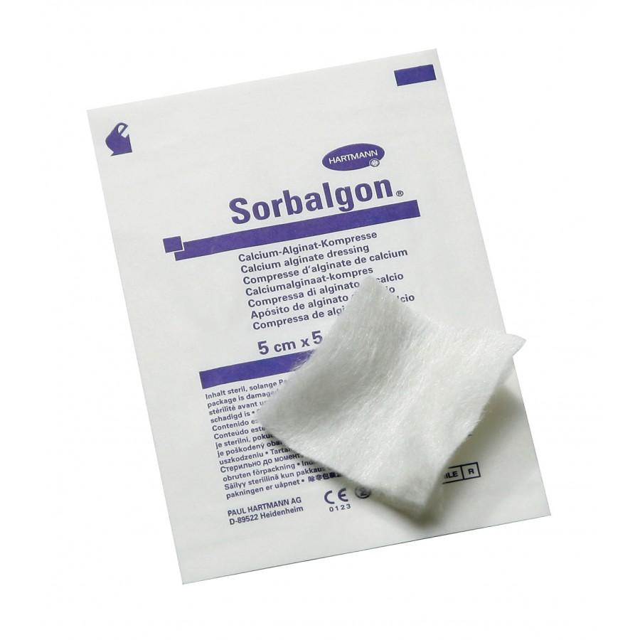 Sorbalgon® / Сорбалгон - Повязка из волокон кальция-альгината, 10х10см